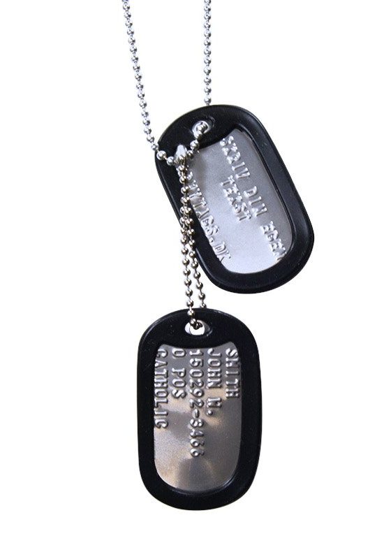 Lasergraverede dogtags